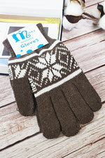 Winter Snowflake Gloves