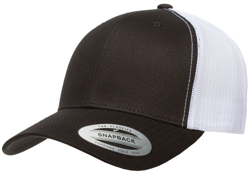 The Park Wholesale - Yupoong 6606T Retro Trucker Hat, Baseball Cap with Mesh Back, 2-Tone Colors - YP Classics®: Moss/Khaki