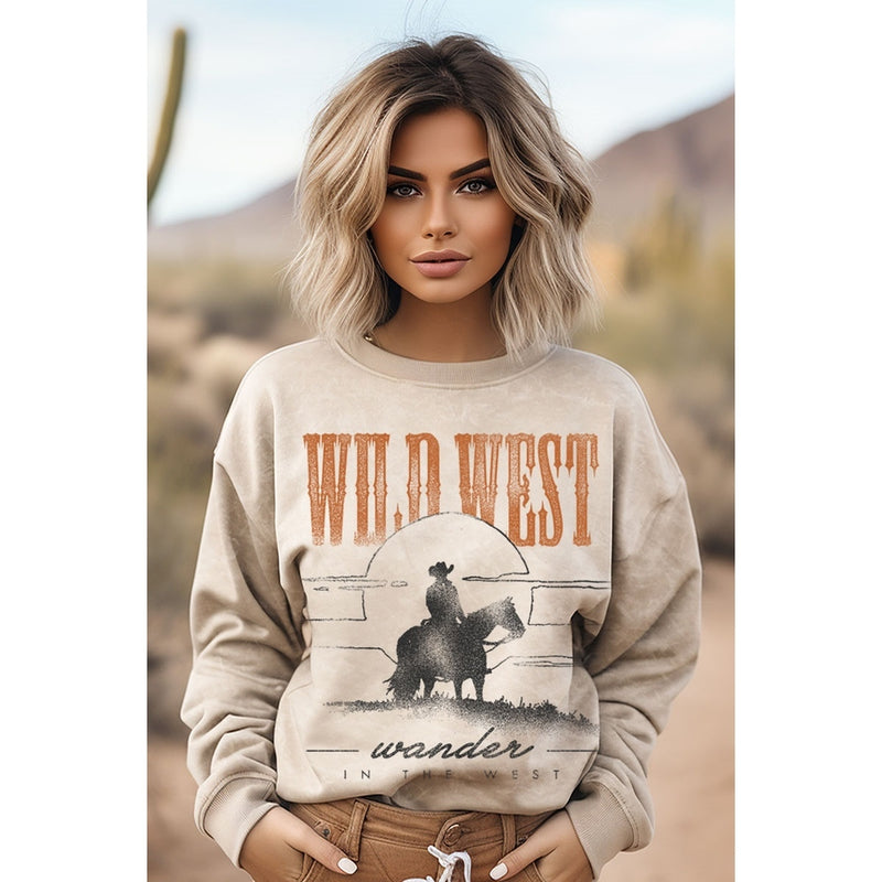 Wild West Wander Mineral Sweatshirt