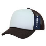 The Park Wholesale - Decky 7010 - Kids, Youth Trucker Foam Hats, Mesh Back - 7010: Sky/White