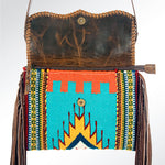 The Spunky Western Leather Crossbody