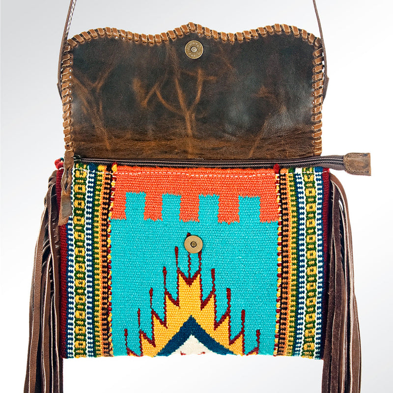 The Spunky Western Leather Crossbody