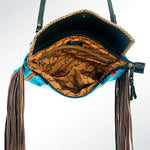 The Glitzy Cowhide Saddle Blanket Crossbody