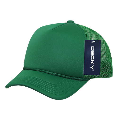 The Park Wholesale - Decky 7010 - Kids, Youth Trucker Foam Hats, Mesh Back - 7010: Sky/White