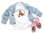 TODDLER GIRL Just Roll With It Crewneck Tee