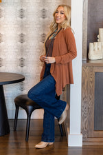 Soft Drape Open Cardigan