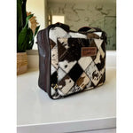 The Luxe Hanging Genuine Leather Toiletry Bag