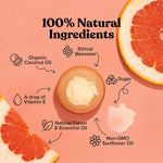 Poppy & Pout Pink Grapefruit Lip Scrub