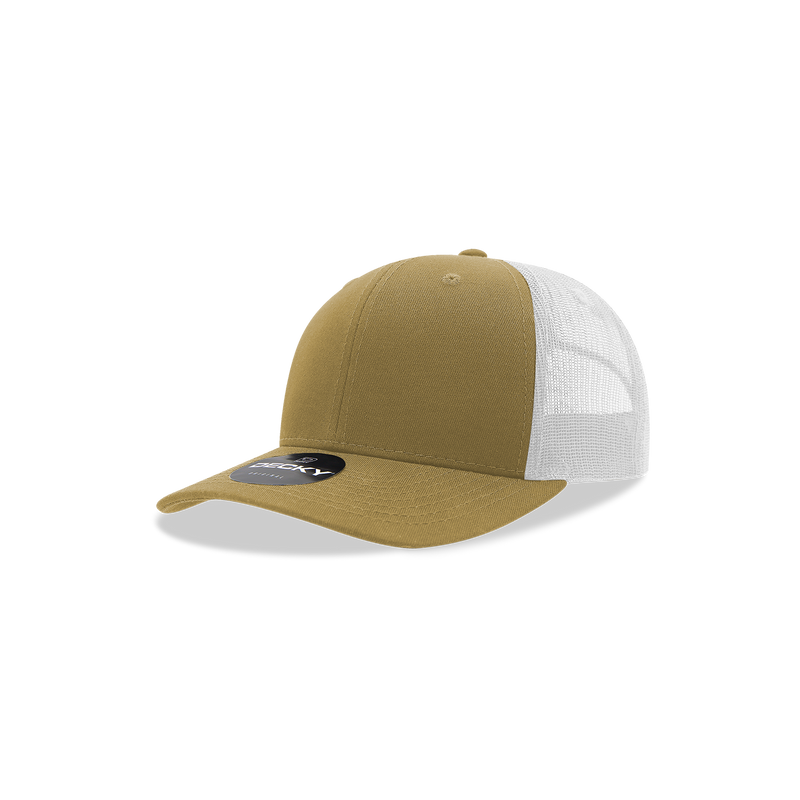 The Park Wholesale - Kids, Youth Classic Trucker, Snapback Hat - Decky 5019: Woodland Camo