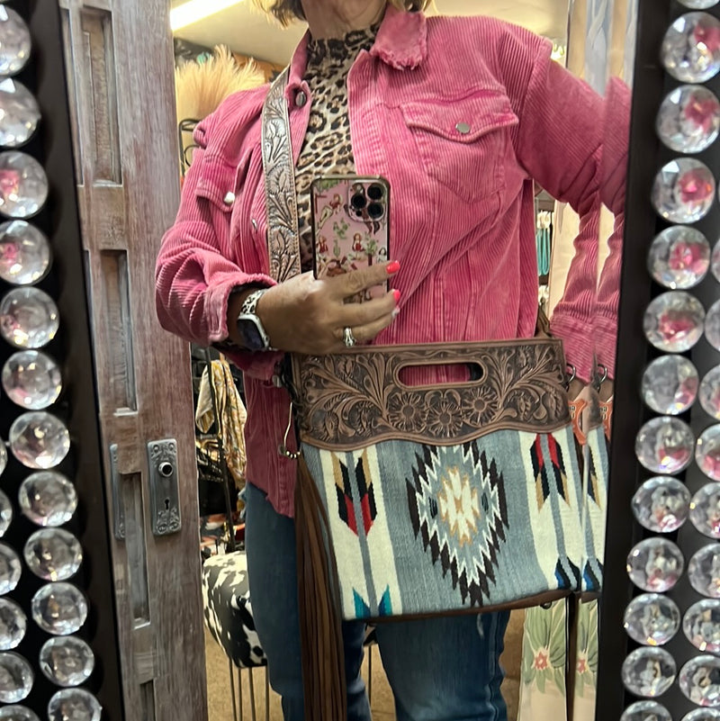 The Brody Saddle Blanket Purse