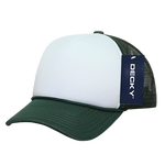 The Park Wholesale - Decky 7010 - Kids, Youth Trucker Foam Hats, Mesh Back - 7010: Sky/White