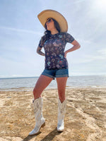 Texas Rodeo Short Sleeve Mesh