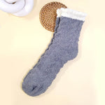 Knitted Pattern Cozy Socks