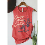 Country Music & Cocktails Tank Top
