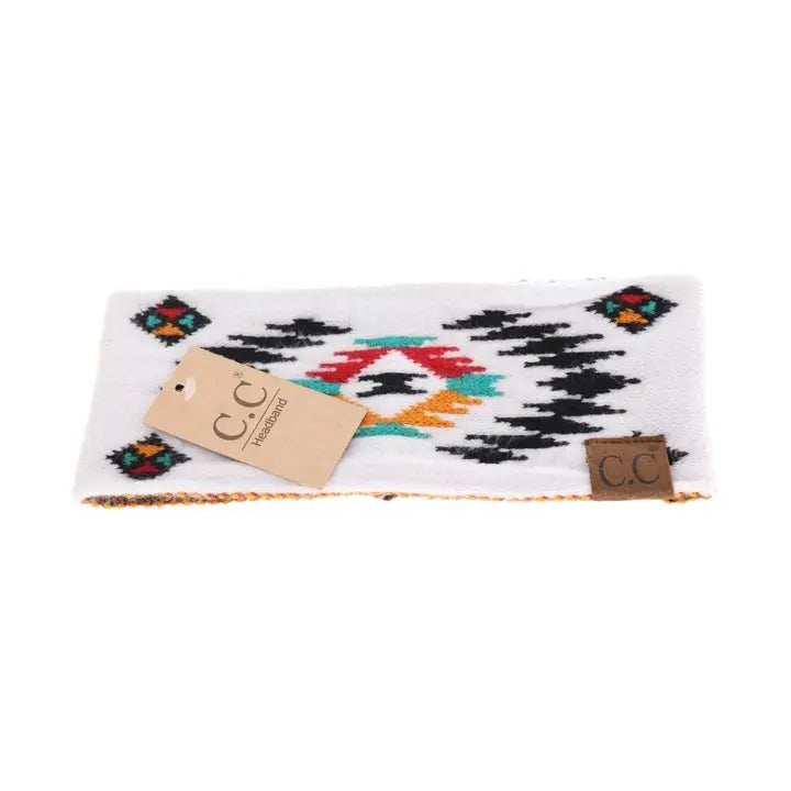 Aztec Patterned Head Wrap