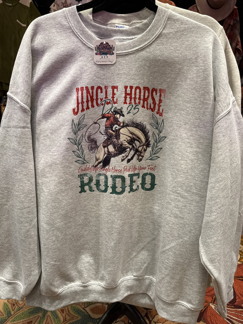 Jingle Horse Rodeo Sweatshirt