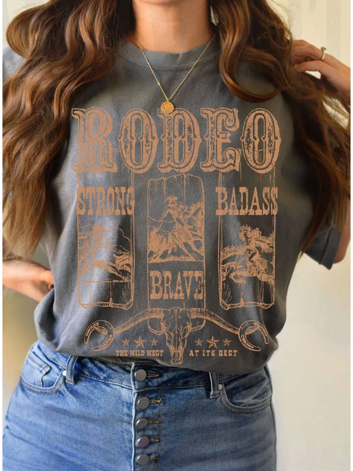 Rodeo Strong Brave BA Graphic T