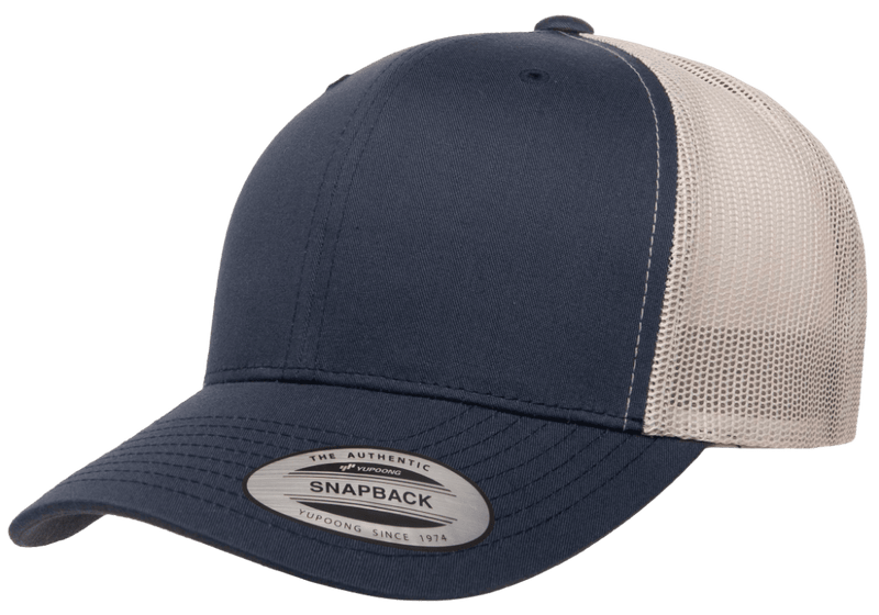 The Park Wholesale - Yupoong 6606T Retro Trucker Hat, Baseball Cap with Mesh Back, 2-Tone Colors - YP Classics®: Moss/Khaki