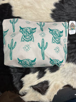 Canvas Highlander Makeup Bag