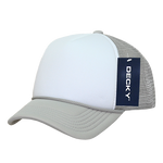 The Park Wholesale - Decky 7010 - Kids, Youth Trucker Foam Hats, Mesh Back - 7010: Sky/White