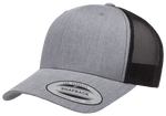 The Park Wholesale - Yupoong 6606T Retro Trucker Hat, Baseball Cap with Mesh Back, 2-Tone Colors - YP Classics®: Moss/Khaki