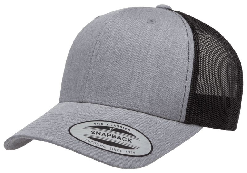 The Park Wholesale - Yupoong 6606T Retro Trucker Hat, Baseball Cap with Mesh Back, 2-Tone Colors - YP Classics®: Moss/Khaki