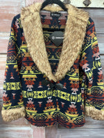 Aztec Fur Coat