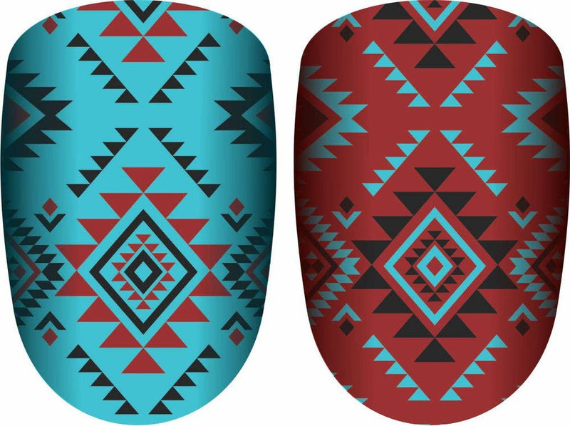 Dusti Rhoads - Sedona Aztec Western Nail Polish Strips