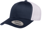 The Park Wholesale - Yupoong 6606T Retro Trucker Hat, Baseball Cap with Mesh Back, 2-Tone Colors - YP Classics®: Moss/Khaki