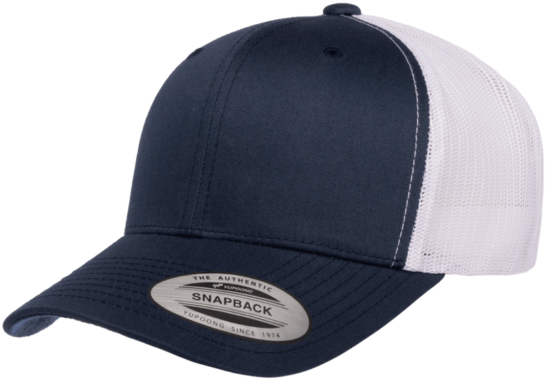 The Park Wholesale - Yupoong 6606T Retro Trucker Hat, Baseball Cap with Mesh Back, 2-Tone Colors - YP Classics®: Moss/Khaki