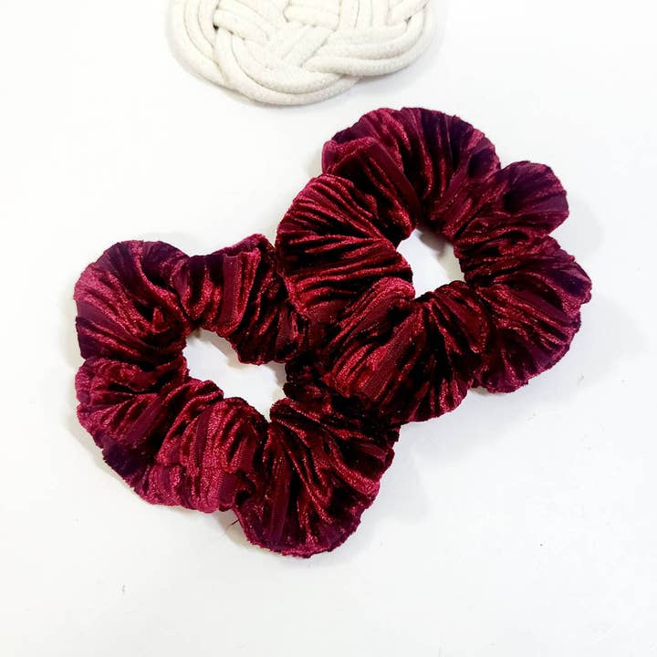 Velvet hair Scrunchie's