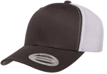 The Park Wholesale - Yupoong 6606T Retro Trucker Hat, Baseball Cap with Mesh Back, 2-Tone Colors - YP Classics®: Moss/Khaki