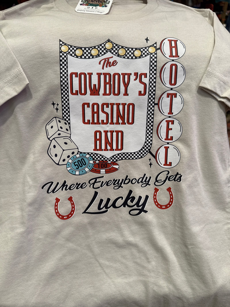 Cowboy Casino Graphic T