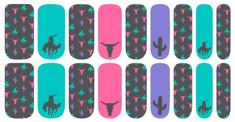 Dusti Rhoads - Punchy Daze Nail Polish Strips