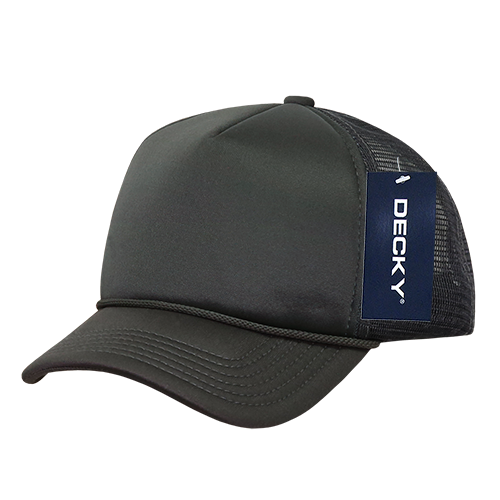 The Park Wholesale - Decky 7010 - Kids, Youth Trucker Foam Hats, Mesh Back - 7010: Sky/White