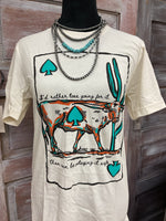 Lauren's Ace of Spade Longhorn Tee