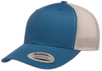 The Park Wholesale - Yupoong 6606T Retro Trucker Hat, Baseball Cap with Mesh Back, 2-Tone Colors - YP Classics®: Moss/Khaki