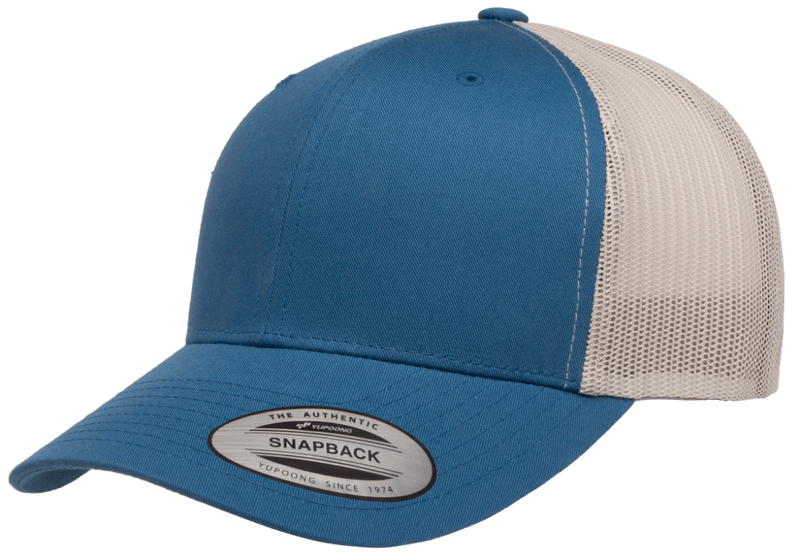 The Park Wholesale - Yupoong 6606T Retro Trucker Hat, Baseball Cap with Mesh Back, 2-Tone Colors - YP Classics®: Moss/Khaki