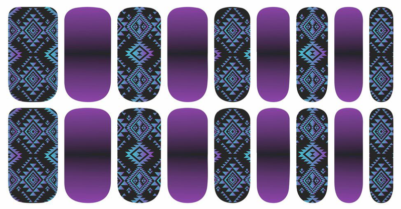 Dusti Rhoads - Plumtastic Nail Polish Strips