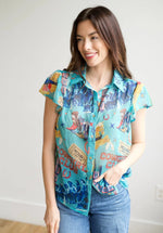 The Cowgirl Collage Flutter Sleeve