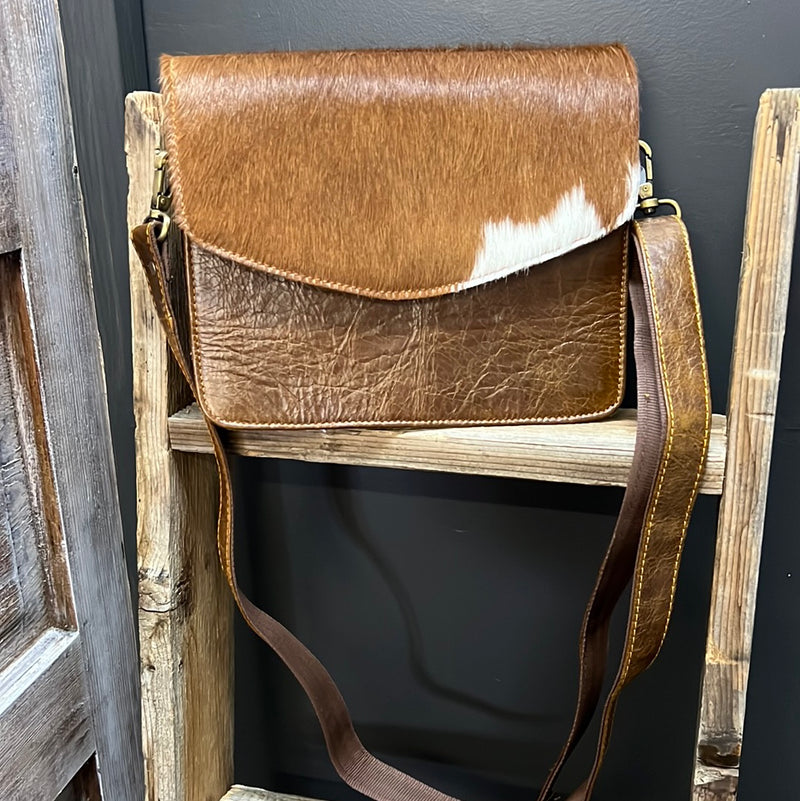 Hair on hide Crossbody