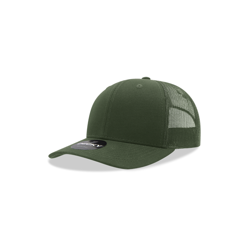 The Park Wholesale - Kids, Youth Classic Trucker, Snapback Hat - Decky 5019: Woodland Camo