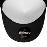 The Park Wholesale - Blank Trucker Foam Mesh 2-Tone Hats - Decky 210/6025: Navy