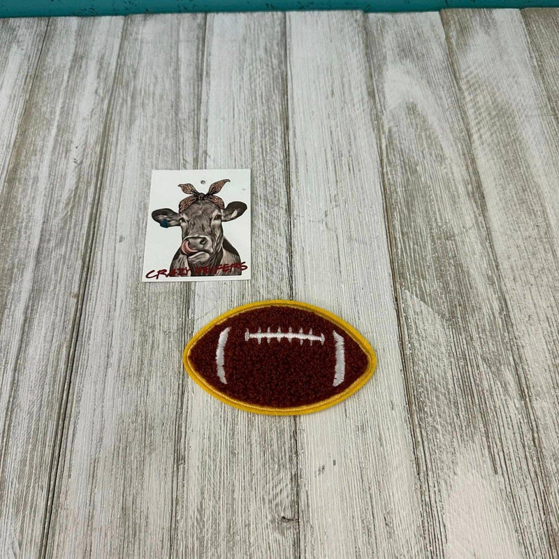 FOOTBALL Iron On Patch