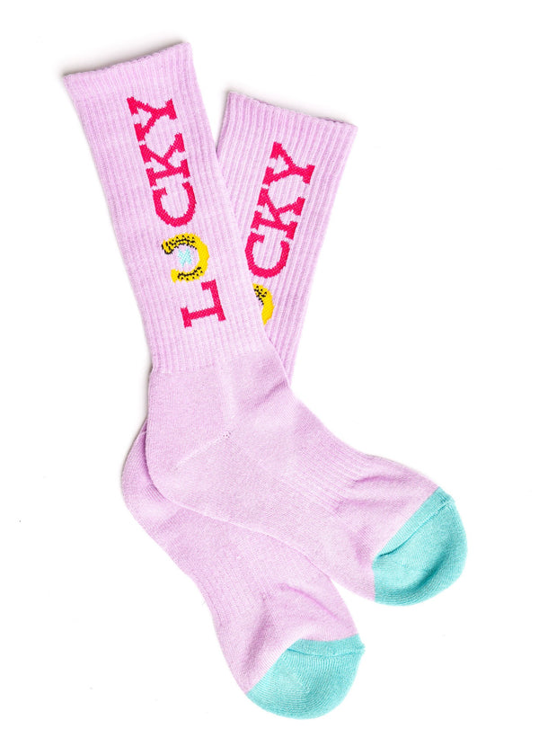 Lucky Lavender Performance Socks