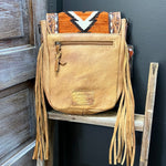 The Junction Rust Cowhide Purse