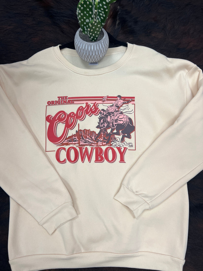 Coors Cowboy Sweatshirt