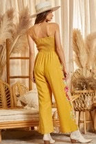 Classy Embroidered Jumpsuit