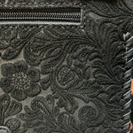 The Houston Tooled Leather Purse