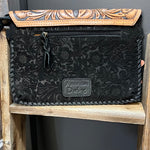 The Houston Tooled Leather Purse